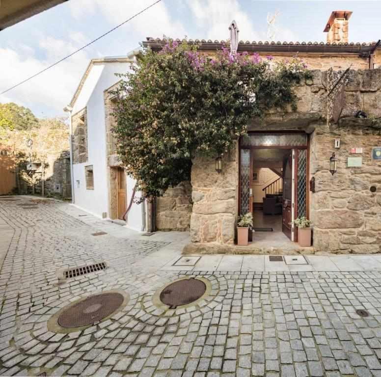 Casa De Carmen Banera Chimenea De Lena Y Terraza Villa Corcubion Bagian luar foto